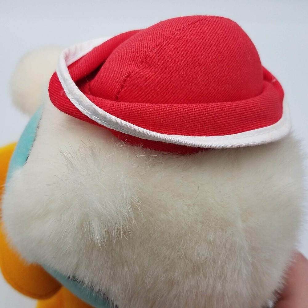 Donald Duck Tokyo Disneyland Plush Purple Red Sweater With Tags - Picture 8 of 12
